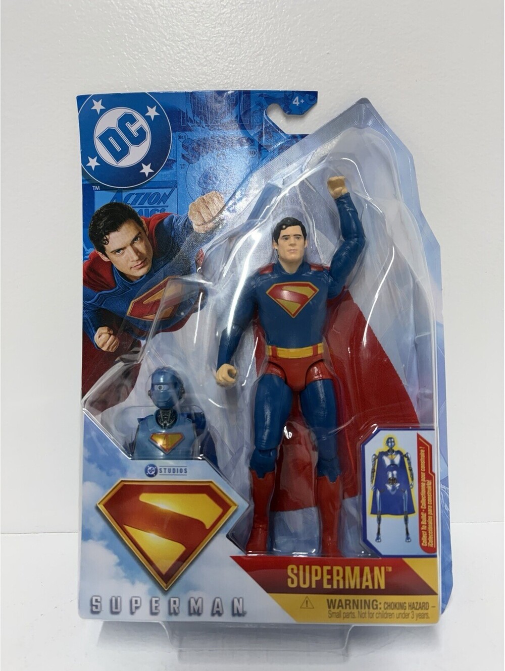 Superman 6” Action Figure - Spin Master DC Comics 2025 Superman Movie NEW IN BOX